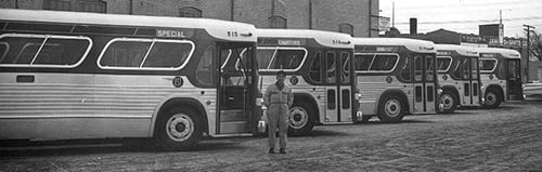 First Diesel Buses